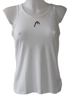 Damen Tank Tanktop Sporttop Top Weiss Logo 814461 Head Club 22 Gr. L Neu