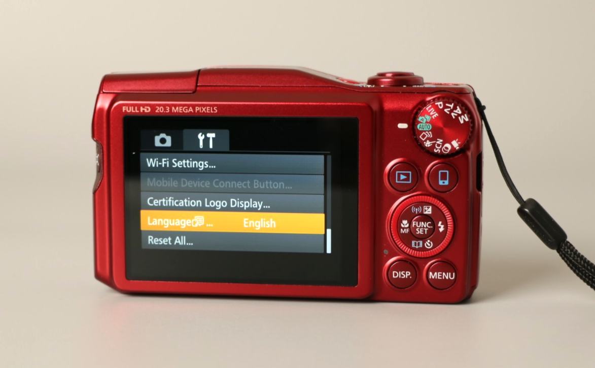 Canon PowerShot SX710 HS Red 20.3MP Compact Digital Camera Wi-Fi