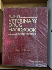 Plumb's Veterinary Drug Handbook - Donald C. Plumb - 8th Edition HARDCOVER BOOK