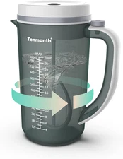 Electric Baby Formula Mixer Pitcher, Fast Baby Formula Maker with No Drip Spout 