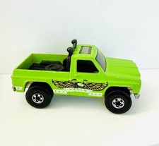 Hot Wheels Blackwall 1981 Green Eagle Bywayman Silverado Square Body Chevy