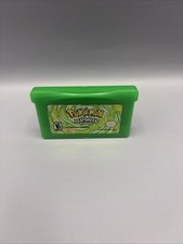 Pokemon LeafGreen Version Nintendo Gameboy Advance, 2004 GBA Authentic Tested