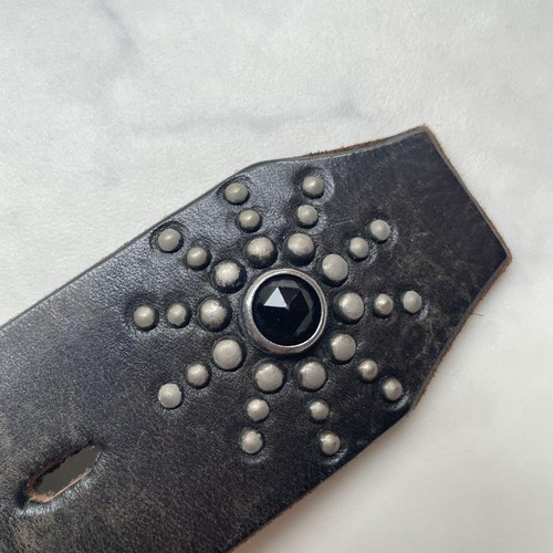 Cintura Htc End Only Pelle Casual Uomo Nera Regolabile Usata - Foto 6 di 6