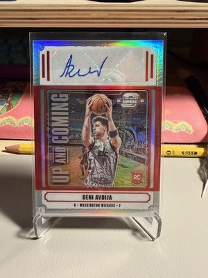 2020-21 Panini Contenders Optic Rookie Autograph #UC-DAV Deni Avdija /99 