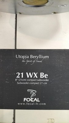 FOCAL UTOPIA BE 21WX Car Audio Subwoofer Unit Very Good from JP | eBay