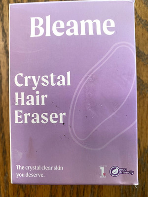 Bleame Crystal Hair Eraser Plus Gleam Body Scrub NEW