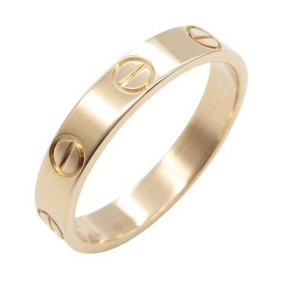 Cartier Love Ring 18k Rose Gold Size 52 US 6