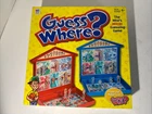 Guess Where? Board Game 2004 Milton Bradley Vintage Who Guessing MB Complete