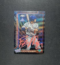 2025 Topps Pro Debut Braden Montgomery Black Wave Refractor IP Auto /10 #PDC-84