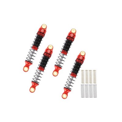 59 MM Shocks OilFilled Absorbers Springs CNC Threaded For TRX4M 1/18 RC Car