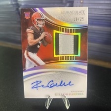 2025 Panini Immaculate - #109 Dillon Gabriel (RPA) Gold #/25 Cleveland Browns