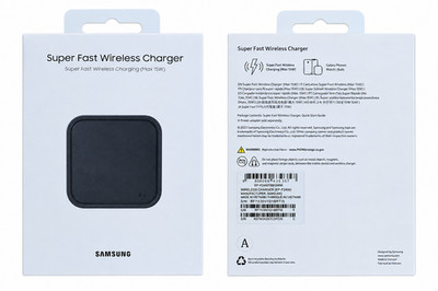 Samsung Super Fast Wireless Charger 15W   Kabelloses Schnellladegerät Qi