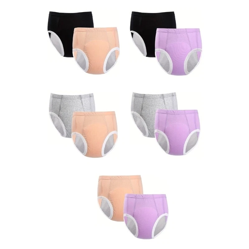 Reusable Cotton Adult Diapers 2Pack Leak Proof Design for Seniors and Patients