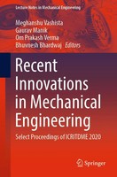 Meghanshu Vashista (U. A.) | Recent Innovations in Mechanical Engineering | Buch
