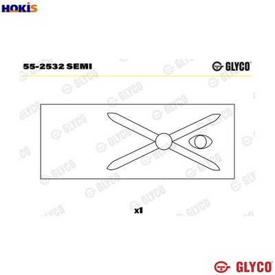 5x KLEINE ENDBUCHSEN PLEUEL 55-2532 SEMI FÜR OM 621.918 OM621.912 2.0L