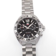 TAG Heuer Formula 1 WAZ111A Men's 41mm Black Dial Alarm F1 Quartz WAZ111A.BA0875