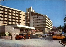 Hotel Montana Sinaia Romania vintage postcard p528