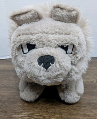 Minecraft Plush Dennis the Wolf Makes Sound Toy Mattel Plush Movie Toy Animal 