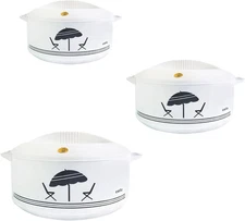 Cello Super 3 Jumbo Casseroles Hot Pack Food Warmer Gift Set