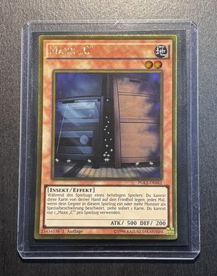 Yu-Gi-Oh! Maxx  C  PGL3 Gold Rare Near Mint 1. Auflage