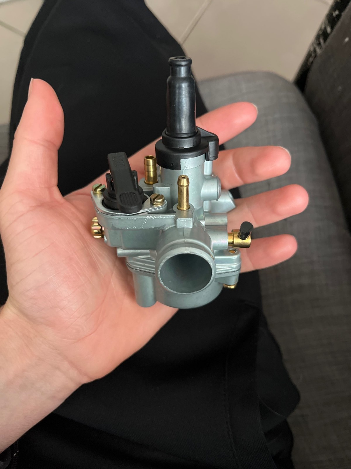 Carburateur Derbi Senda 50R à starter manuel améliore accélération Gilera SMT Tomos - 4