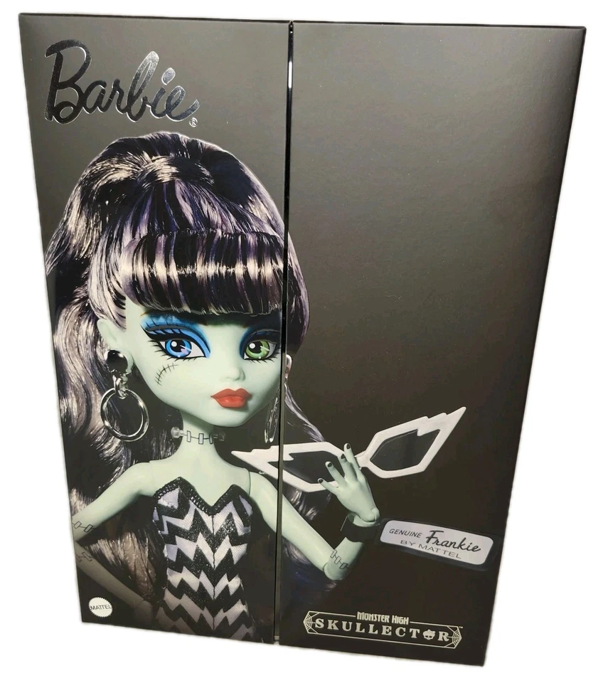 Muñeca Monster High Frankie Stein X Barbie De Colección Repro Mattel 80 Aniversario NRFB Foto 2 de 4
