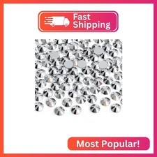 Jollin Glue Fix Crystal Flatback Rhinestones Glass Diamantes Gems for Nail Art C