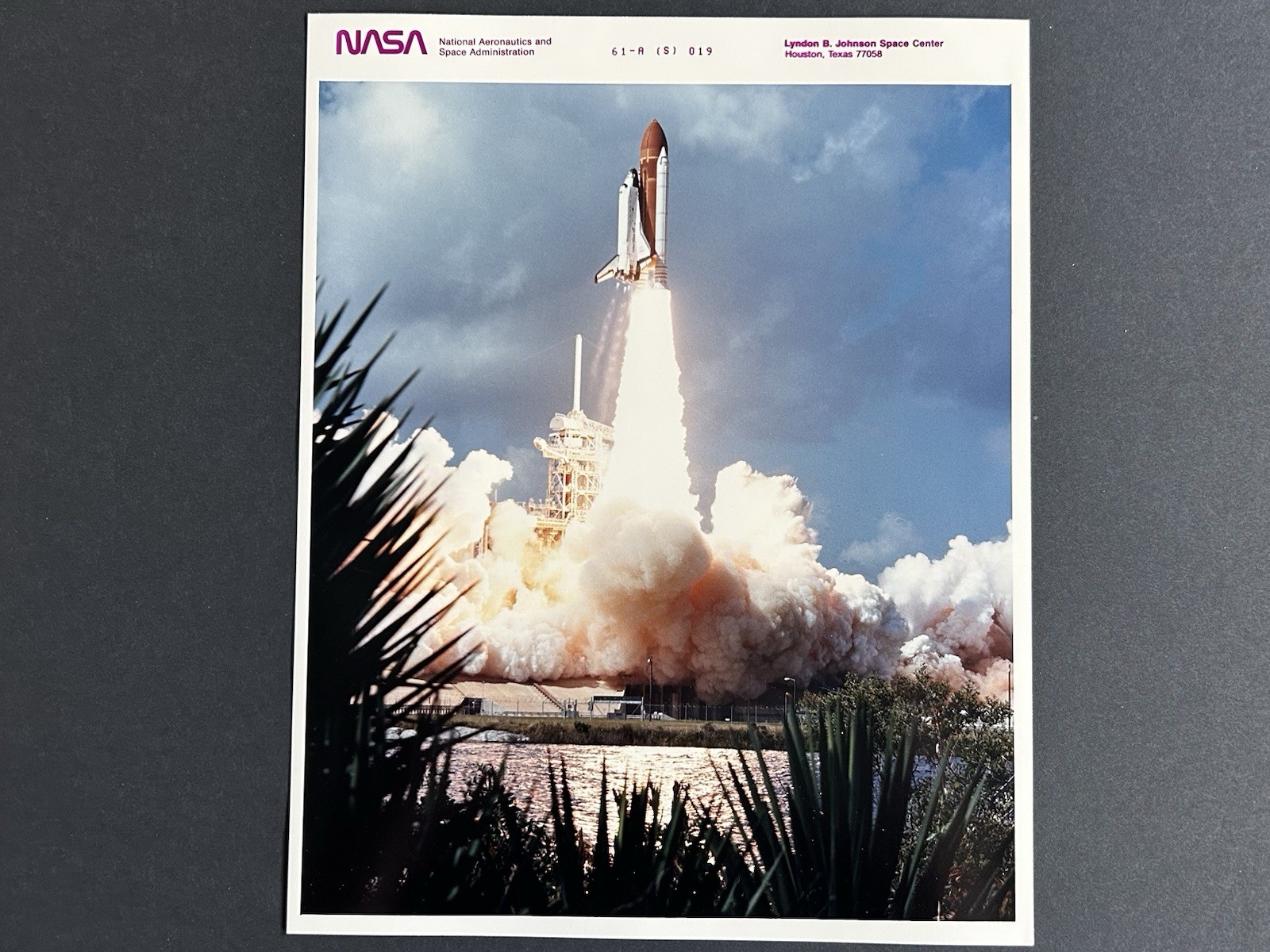1985 NASA Space Shuttle Challenger STS-61-A Spacelab D1 Laun