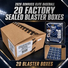 2026 Panini Donruss Elite Factory Sealed Blaster Case Of 20 Boxes