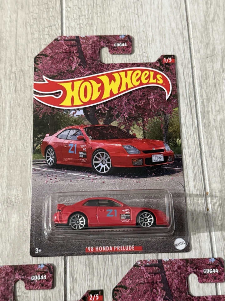 Hot Wheels JDM Japanese Classics Full Set of 5 Cars 2023 Walmart Exclusive - Image 3 of 4