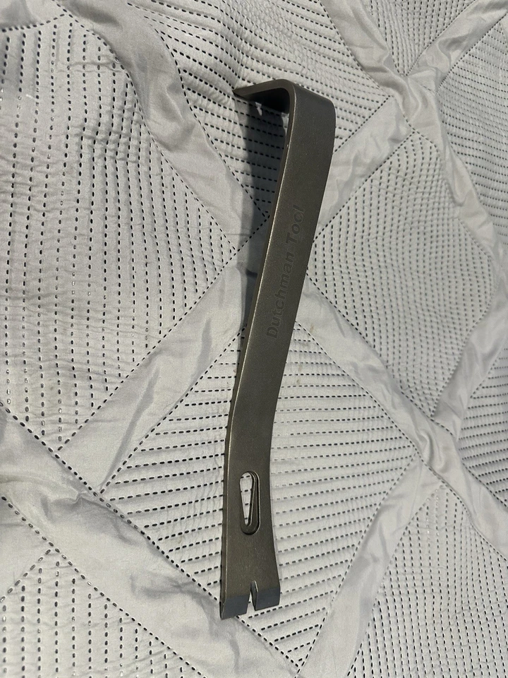 钛平撬杆工具比较 Stanley 12 英寸平条半重量 9.5 盎司 — 第 4/4 张图片