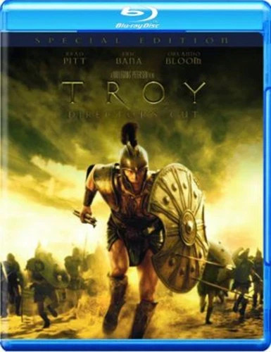 Troy Blu-Ray (2008) Brad Pitt, Petersen (DIR) cert 15