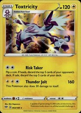 Toxtricity Holo Rare SWSH03: Darkness Ablaze 063/189 Lightning Holo Pokemon Card