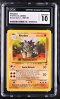 2000 Base Set 2 Pokemon Rhydon CGC 10 59/130