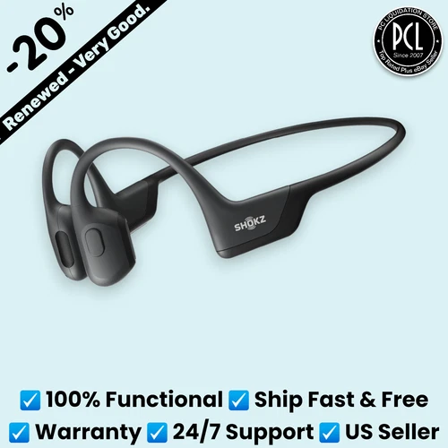 ✅ Shokz OpenRun Pro MINI Bone Conduction Sport Headphones Enhanced Bass - BLACK✅