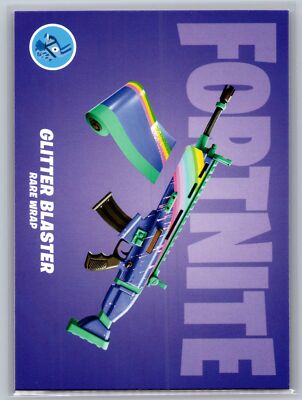 2021 Panini Fortnite Series 3 #W25 Glitter Blaster / Happy Stars Wrap