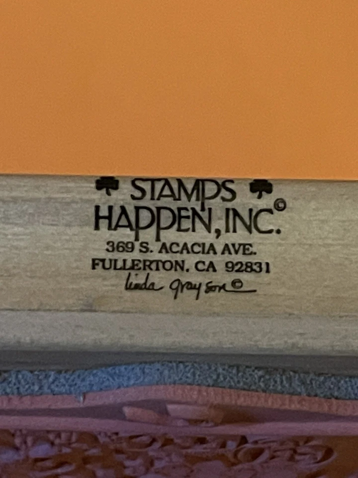 Резиновый штамп Stamps Happen Inc No50034 A Cup of Kindness чай и кексы - Изображение 4 из 4