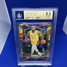 2019-20 Panini Prizm - LeBron James #129 Orange Ice Prizm for sale