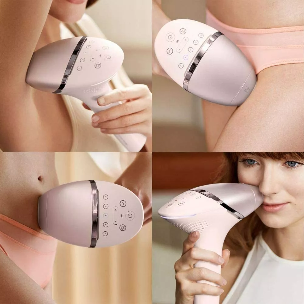 Philips Lumea IPL 8000 Series, corded with 4 attachments for Body, Face,  Bikini and Underarms - BRI947/00