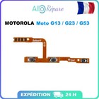 Nappe BOUTON POWER ON/OFF + volume  Motorola Moto G13 / G23 / G53