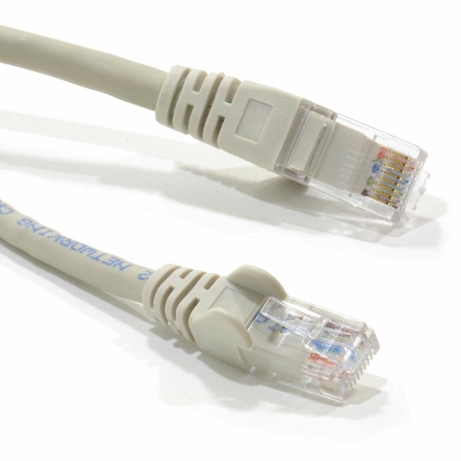 1m C6 CAT6-CCA UTP RJ45 Ethernet LSZH Networking Cable Beige [007825]