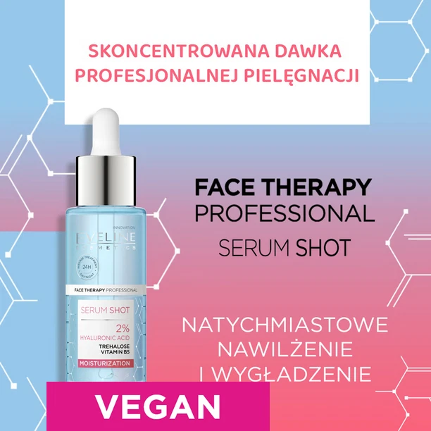 EVELINE  Face Therapy Serum Shot Hyaluronic Acid Hydrating Smoothing 30 ML - Image 4 of 4