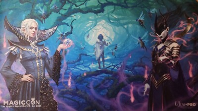 Magic Con Las Vegas 2023 Eriette Ashiok Key Art Play Mat MTG Ultra Pro