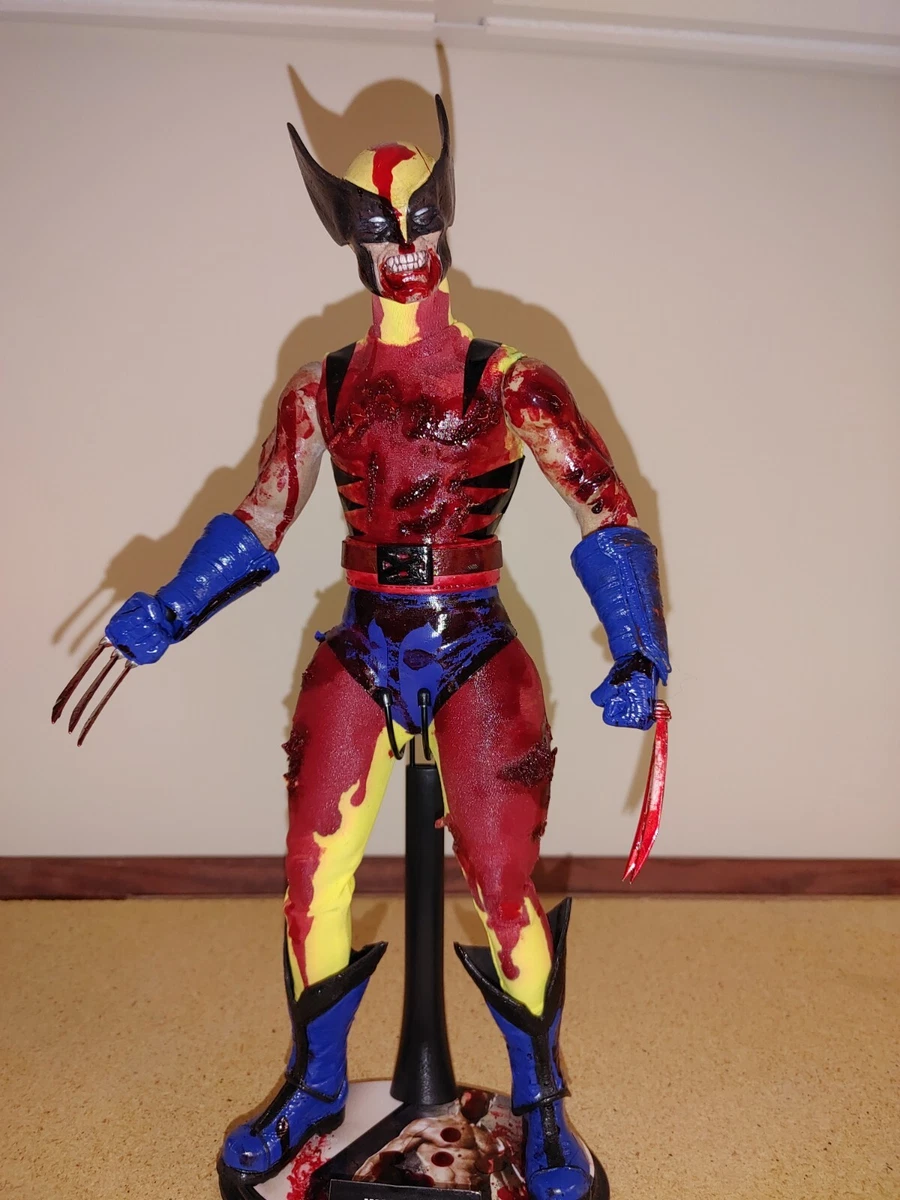 Wolverine Custom 1 6 Scale Figure X MEN Battle Damage