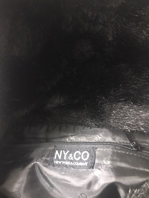Sac à Main En Fausse Fourrure Noir New York And Company - Occasion, Bandoulière
