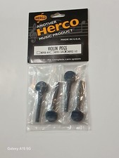 HERCO HE922 1/2 EBONY VIOLIN PEGS