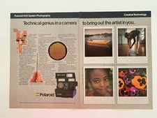 Polaroid 600 System Photography Sun 660 Autofocus Vintage 1985 Print Ad