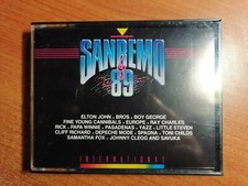 SANREMO 89 INTERNATIONAL  BOX 2 MC  MUSICASSETTE COME NUOVE!