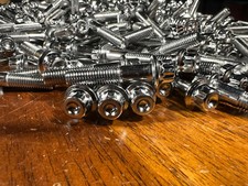 New M7x32 Assembly Bolt For 3-piece Bbs Rs Oz Rh Artec Wheels Chrome