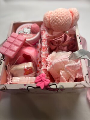 Hello Kitty Verwöhn Geschenkset Spa Body Badekorb für kleine Mädchen Teenager